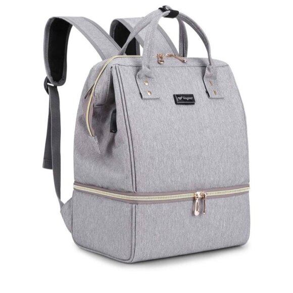 Gogoso Breast Pump Backpack - Insulated & Anti-Theft Cooler Bag For Breastfeedin - Picture 9 of 9